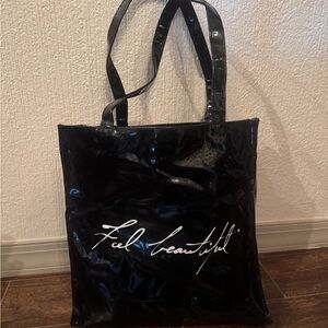 White House Black Market - Feel Beautiful Black Tote Bag